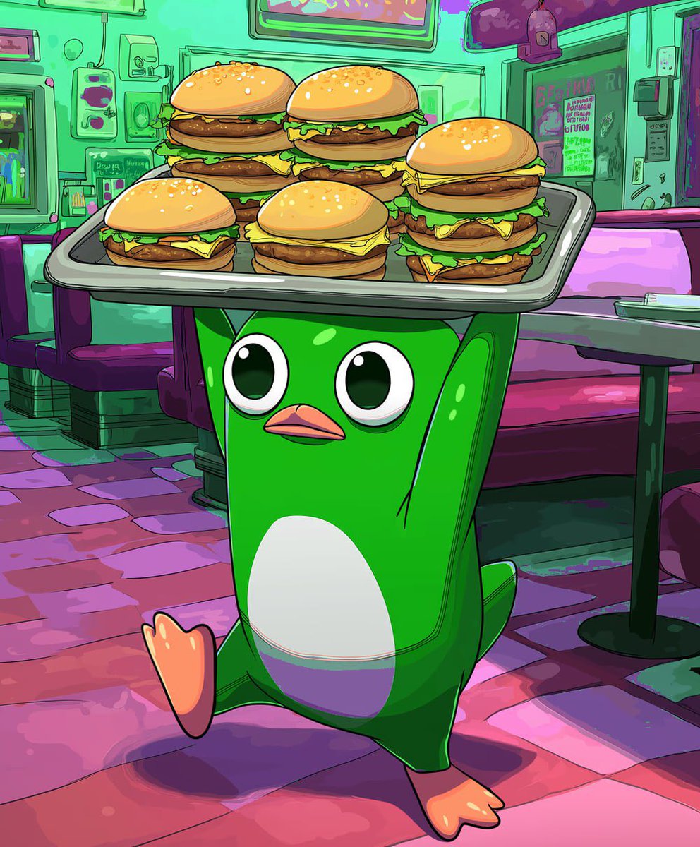 Tomorrow, we gonna eat. 🐧