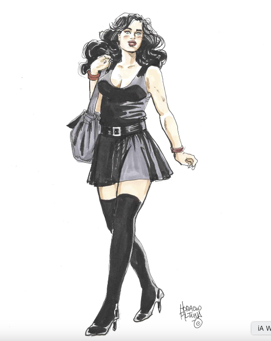 En el sitio de la Bibiloteca Nacional Mariano Moreno encontré a Pampita (la original) de <a href="/HoracioAltuna/">Horacio Altuna</a>