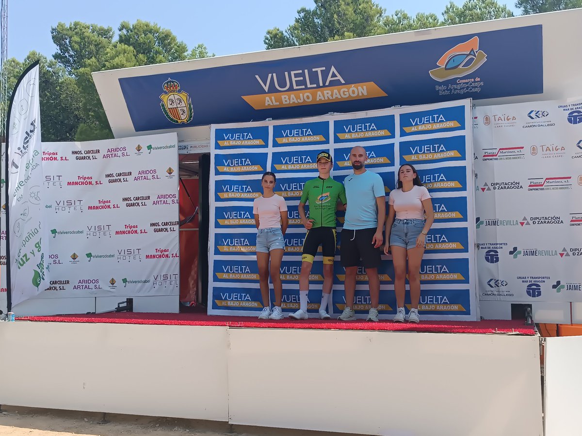 Clasificaciones maillots:
⚪ Marco Latorre (Ecotisa)
🔴⚪ Pablo Martín (Ecotisa)
🔴 Pablo Martín (Ecotisa)
🟢 Erik Eiksund (Isorex)