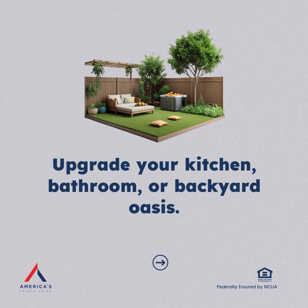 Americas_CU's tweet image. Put your home equity to work:

✅ Tuition
✅ Dream renovations
✅ Pay off high-interest debt

Start today with America’s Credit Union — AmericasCU.org.
#FinancialWellness #HomeEquityLoan #AmericasCreditUnion