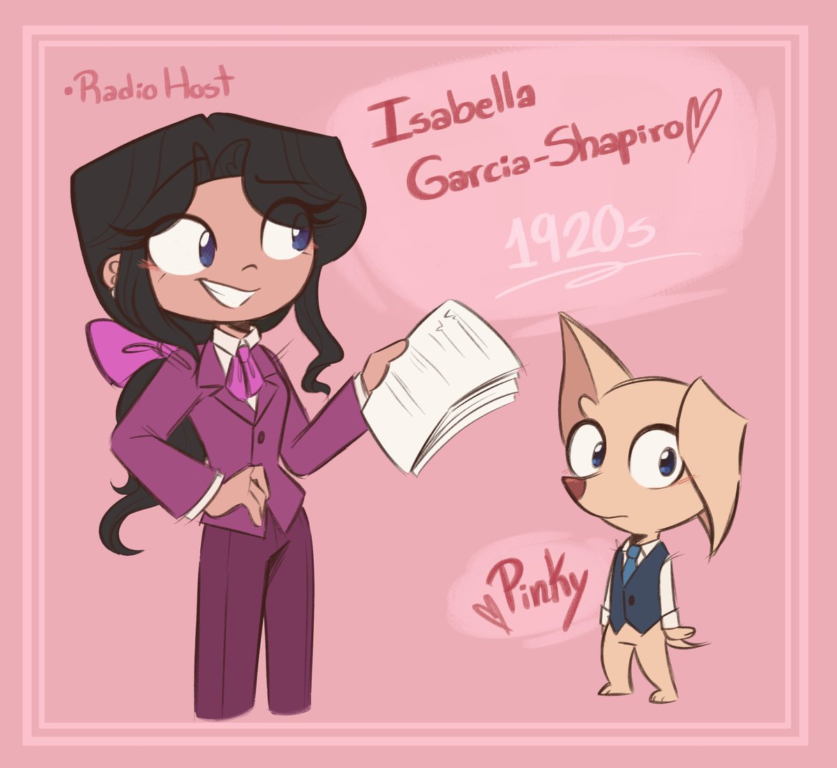 ukospamidk's tweet photo. Isabella from my 1920s au 🩷✨

#phineasandferb #pnf #fanart #art #isabellagarciashapiro #dylandoofenshmirtz #1920sAU #PnF1920sAU https://t.co/wgwwyY52tY