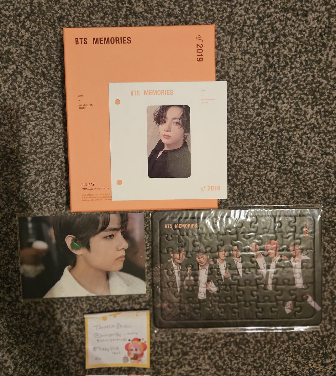 jooniper94's tweet photo. [WTS / LFB] BTS Memories 2019 Blu-Ray Set with Jungkook photocard, Taehyung Photo, &amp; Preorder Benefit Puzzle

Memories 2020 Blu Ray w/ Jungkook pc &amp; preorder benefit

2021 Muster Sowoozoo Blu Ray w/ Jimin pc

2021 Muster Sowoozoo DVD w/ RM / Namjoon pc https://t.co/9i96JwGOtO