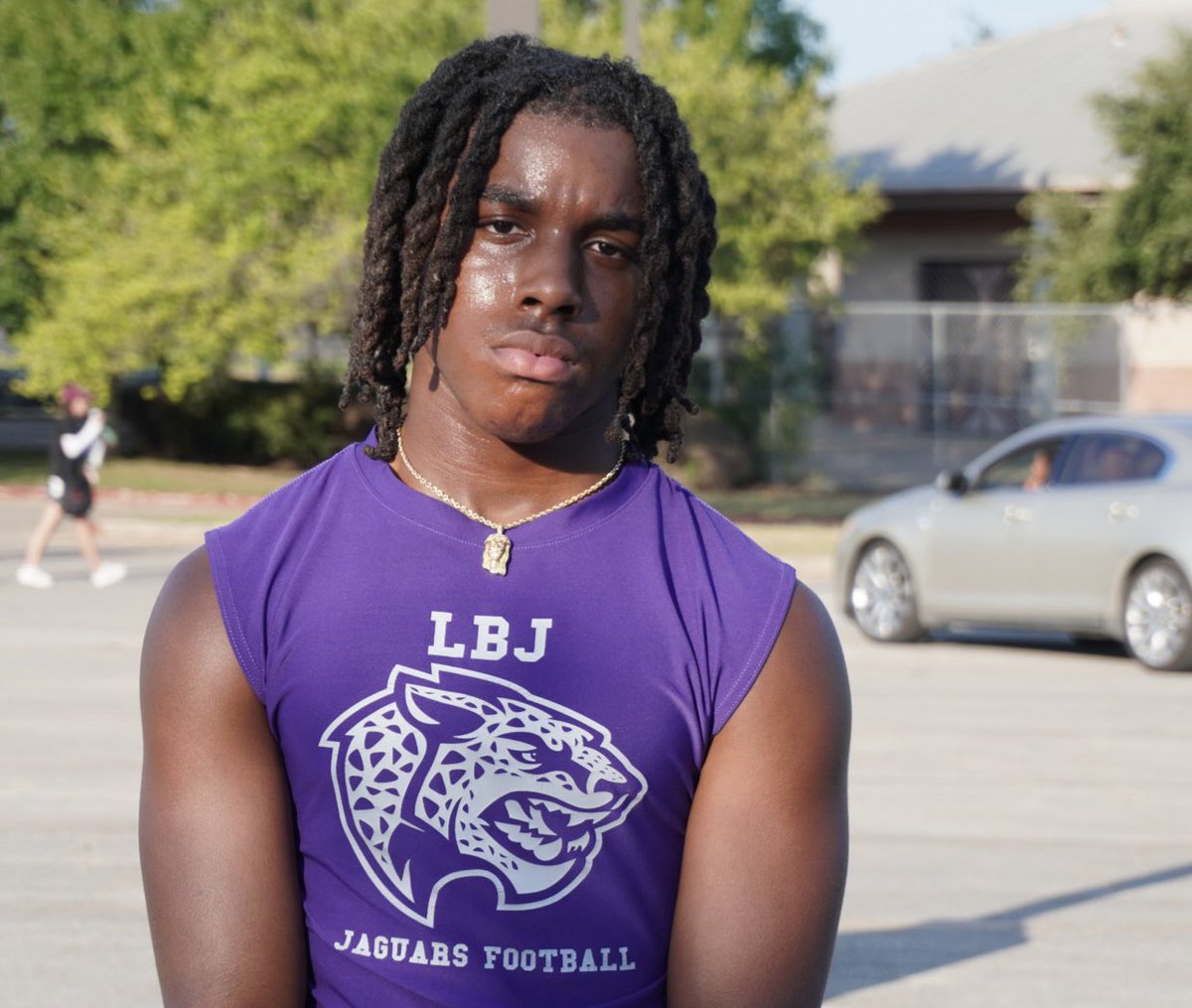 SamsonRotimiJr4's tweet image. RB reps at Purple &amp;amp; White scrimmage. @LBJSports 
@joe_rauls @CoachN_Sanchez @IAMRODG @Al_Rother @AWilliamsUSA @_CoachSamson #Jagnation #THSFB