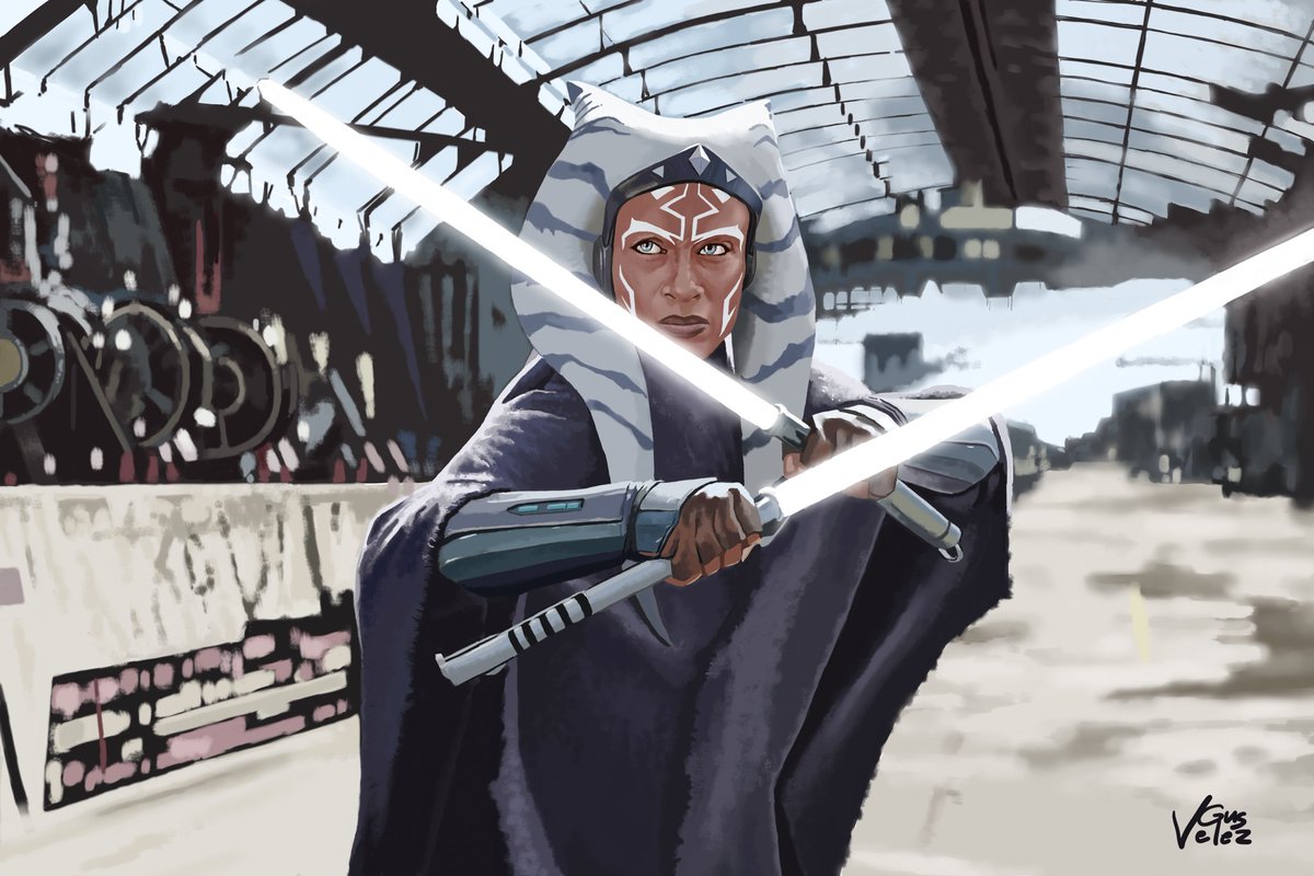 GusGamma78's tweet photo. @sw_holocron @NexusPointNews Hello there! #Ahsoka #Kenobi #anakinskywalker #StarWars #art #digitalart @allthingskenobi https://t.co/i0bnDGA6Dp