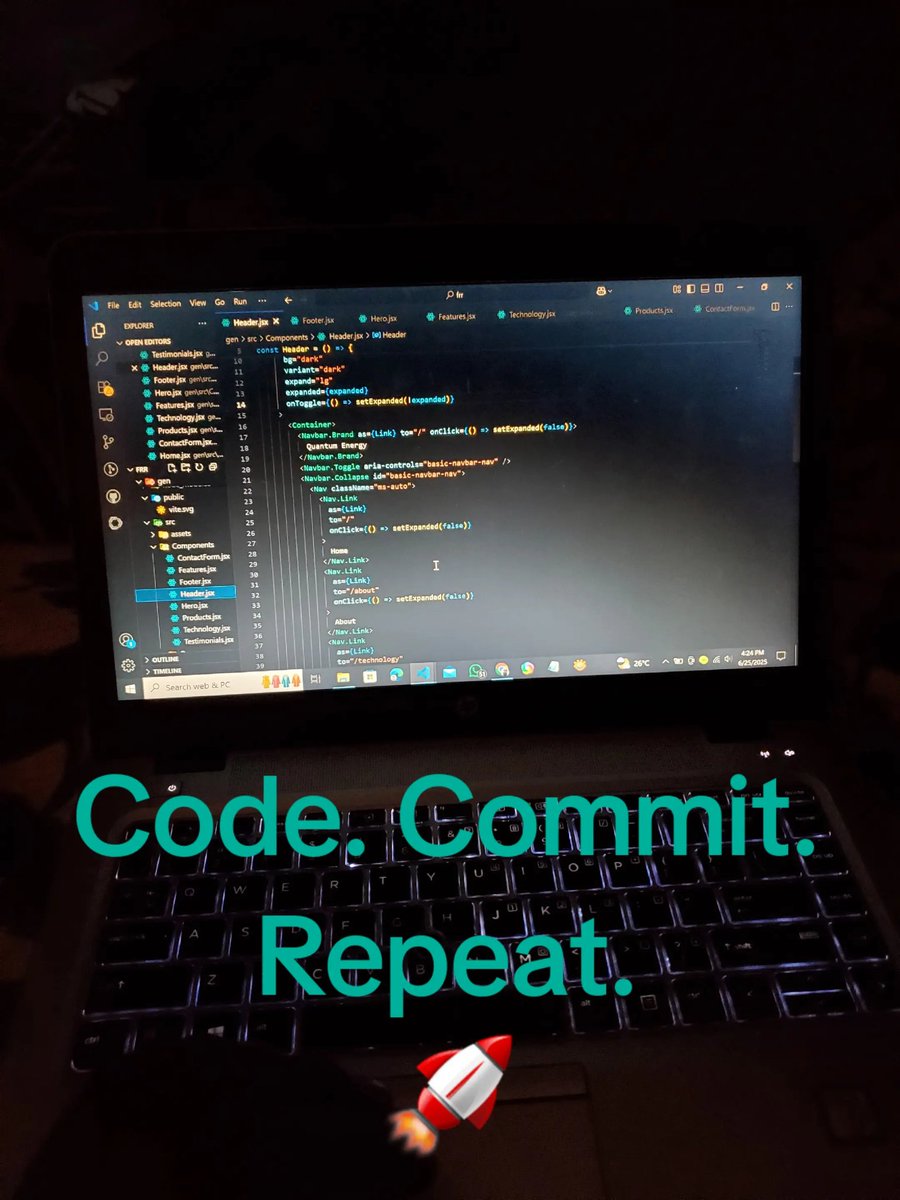 Techman_Dev's tweet image. Message Feature ☕️🚀
#ReactJS #JavaScript #WebDev #Frontend #CodeSnippet #100DaysOfCode #Coding #Developer #ReactComponents #Programming
#CodeLife #DevLife
#100DaysOfCode #TechTwitter
#BuildInPublic #NoDaysOff #GrindMode #StayHungry
#LevelUp #Mindset #programmingjobs