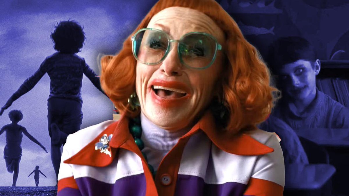 adamtotscomix's tweet image. I&apos;m seeing a lot of straight people write really long, hand-wringing think pieces lamenting the &quot;elderly body as horror&quot; trope and calling Weapons problematic

Meanwhile all the gays on my timeline are like &quot;I would die for this diva and she did nothing wrong&quot;