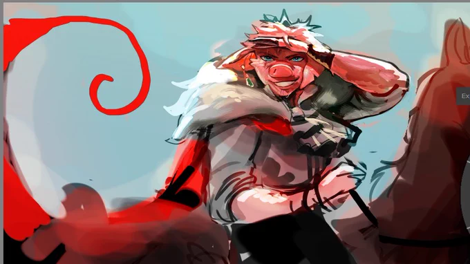 I love rendering o7 anyways I posted this drawing while I was abroad so here's the 4k version