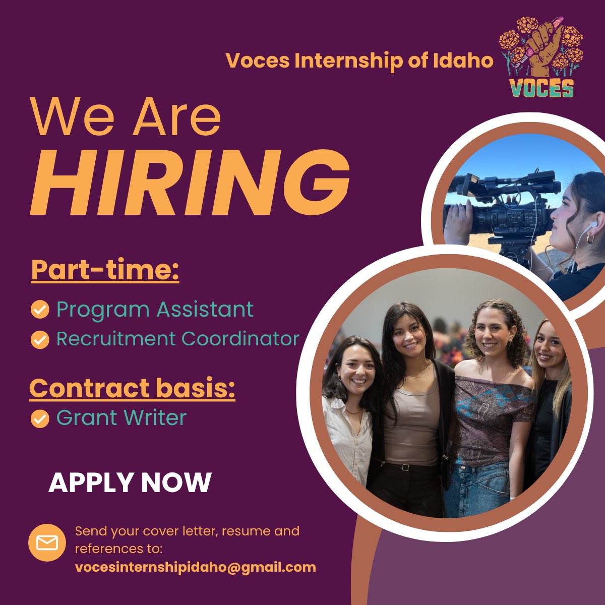 Voces Internship of Idaho tweet media