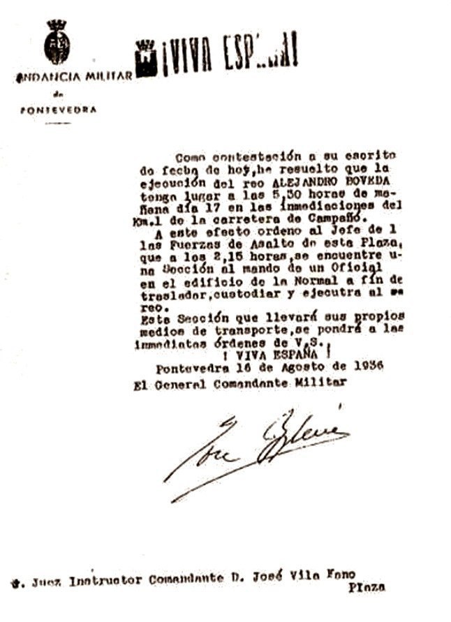 SabiasGalicia's tweet photo. Sabías que tal día coma hoxe do ano 1936 é asasinado polos fascistas o intelectual #AlexandreBóveda, un dos galeguistas máis relevantes, chegando a ser o motor do Partido Galeguista segundo palabras do propio #Castelao. #DiaDaGalizaMartir. https://t.co/k2DnuzPdGA