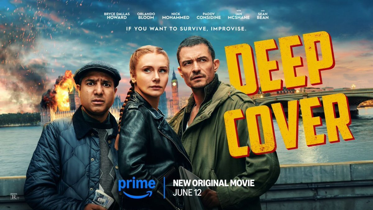 diva8purple9's tweet photo. #DeepCover '25
#映画好きと繋がりたい
人生上手く行ってない即興劇クラブで出会った三人が、警察にスカウトされ潜入捜査する事に…
ありがちなストーリーのコメディ
ゆる〜く流し観にちょうど良い！
オーランド・ブルームか急に老けた感じがした https://t.co/Y14UtnjrYF