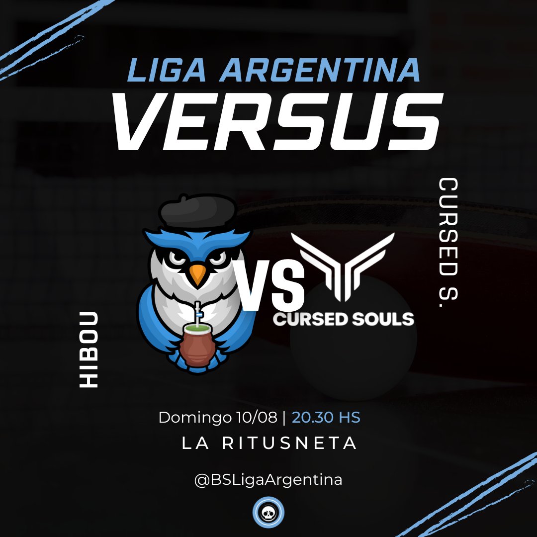 #JornadaLABS
¡Primer partido de la liga!

Hoy arranca la 5ta edición de la LABS con un gran partido 🤩

<a href="/Hibou_GG/">Hibou🦉❤️</a> 🆚️ <a href="/cursedsoulsbs/">cursed souls</a> 
20:30hs 🇦🇷

¡Y que mejor que ser casteados por <a href="/LaRitusneta/">LaRitusneta💣</a>!

¿Te lo piensas perder?¡No te conviene!

#ArgentinaBS 🇦🇷