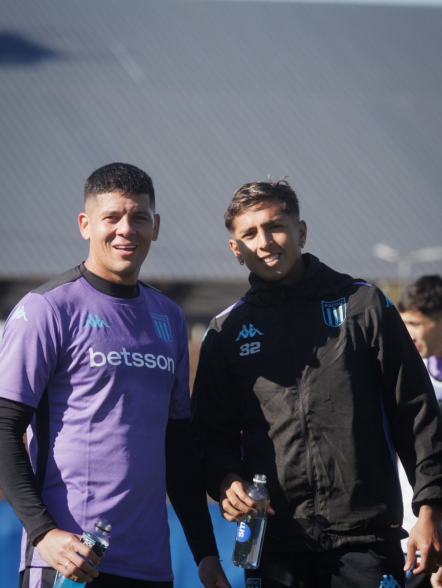 RacingClub's tweet photo. Listos para lo que viene con Marcos 🫡 https://t.co/wgFKt0GUYS