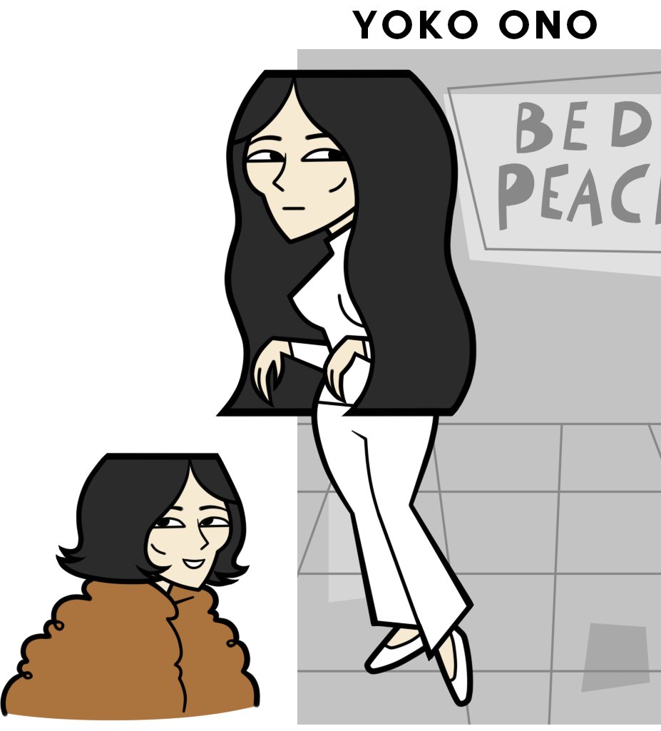 total dramafies your beatles except its only yoko