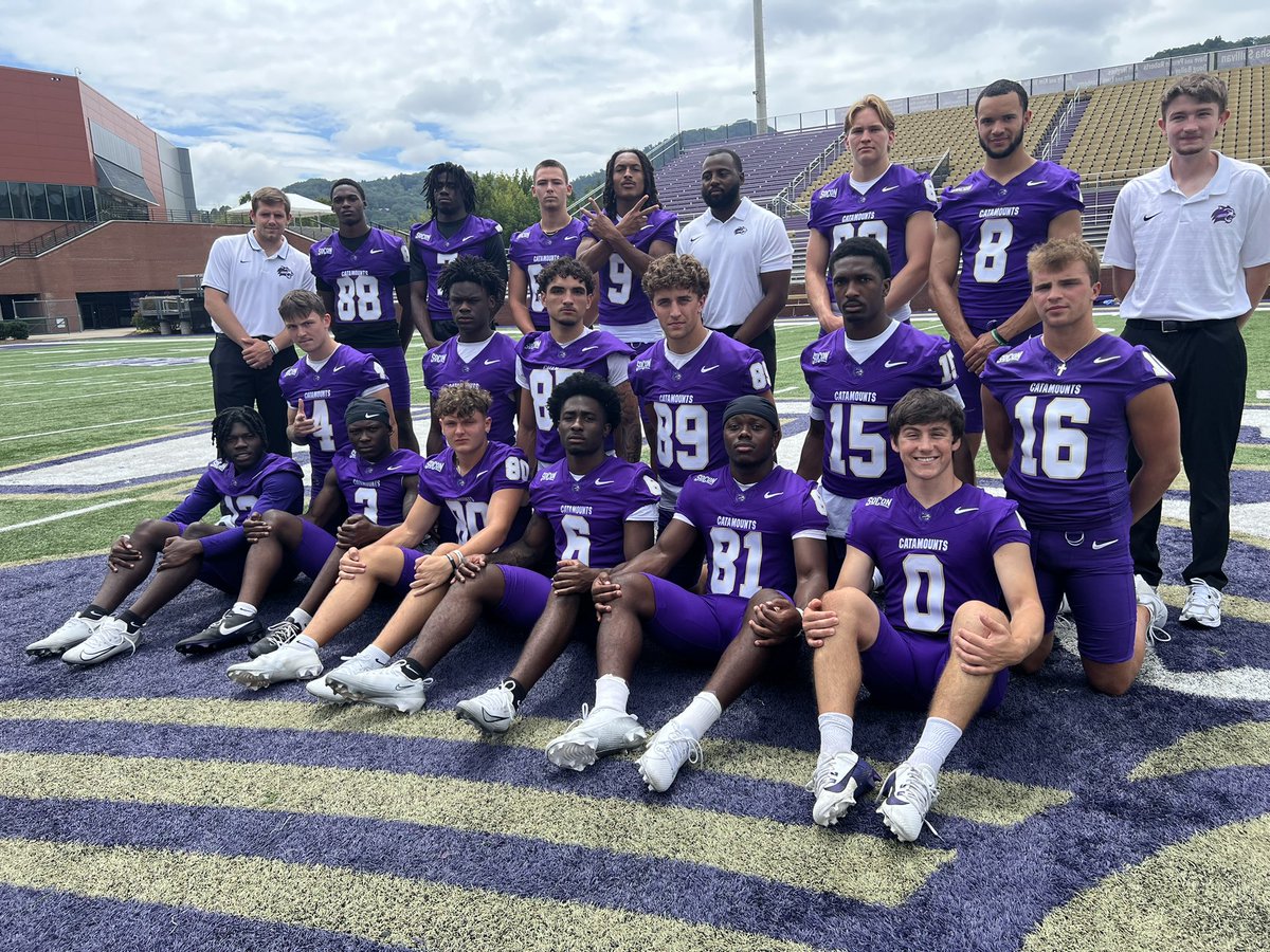 Western Carolina Football (@catamountsfb) on Twitter photo Pause… say cheese!! Team photo 📸 day in #CatamountCountry…! Then, it’s back to practice for your <a href="/Catamounts/">Western Carolina Athletics</a> for a helmet-only afternoon session!
#NoExcuses | #LOTE Pause… say cheese!! Team photo 📸 day in #CatamountCountry…! Then, it’s back to practice for your <a href="/Catamounts/">Western Carolina Athletics</a> for a helmet-only afternoon session!
#NoExcuses | #LOTE