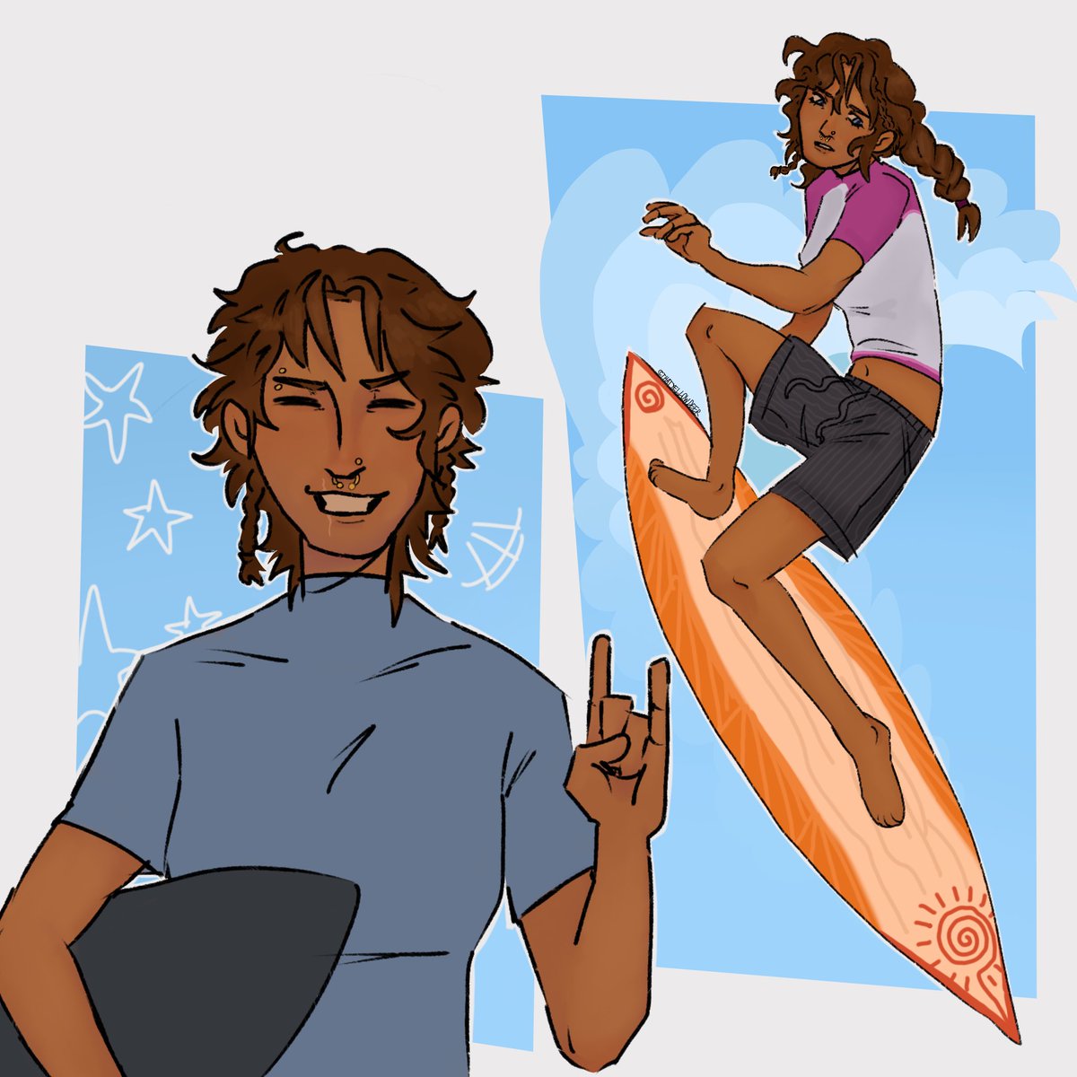 That_YellowDeer's tweet image. I love Piper McLean 

#pjofanart #PiperMcLean