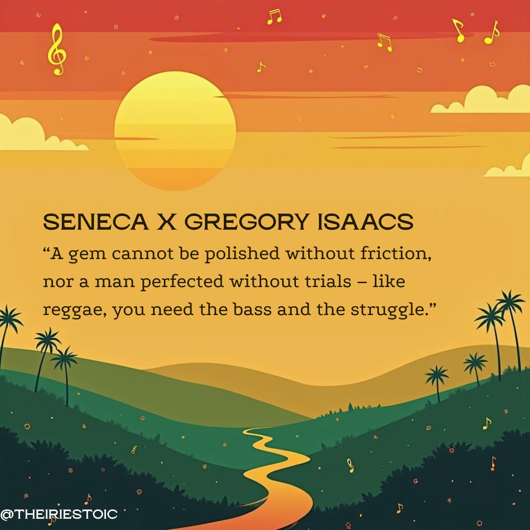 theiriestoic's tweet photo. Life’s trials sharpen your shine — and your bassline. 🎵💎

#Seneca #GregoryIsaacs #TheIrieStoic #RootsAndReason #StruggleAndStrength #SatyStoic #StayIrie https://t.co/eKevm2BcEP