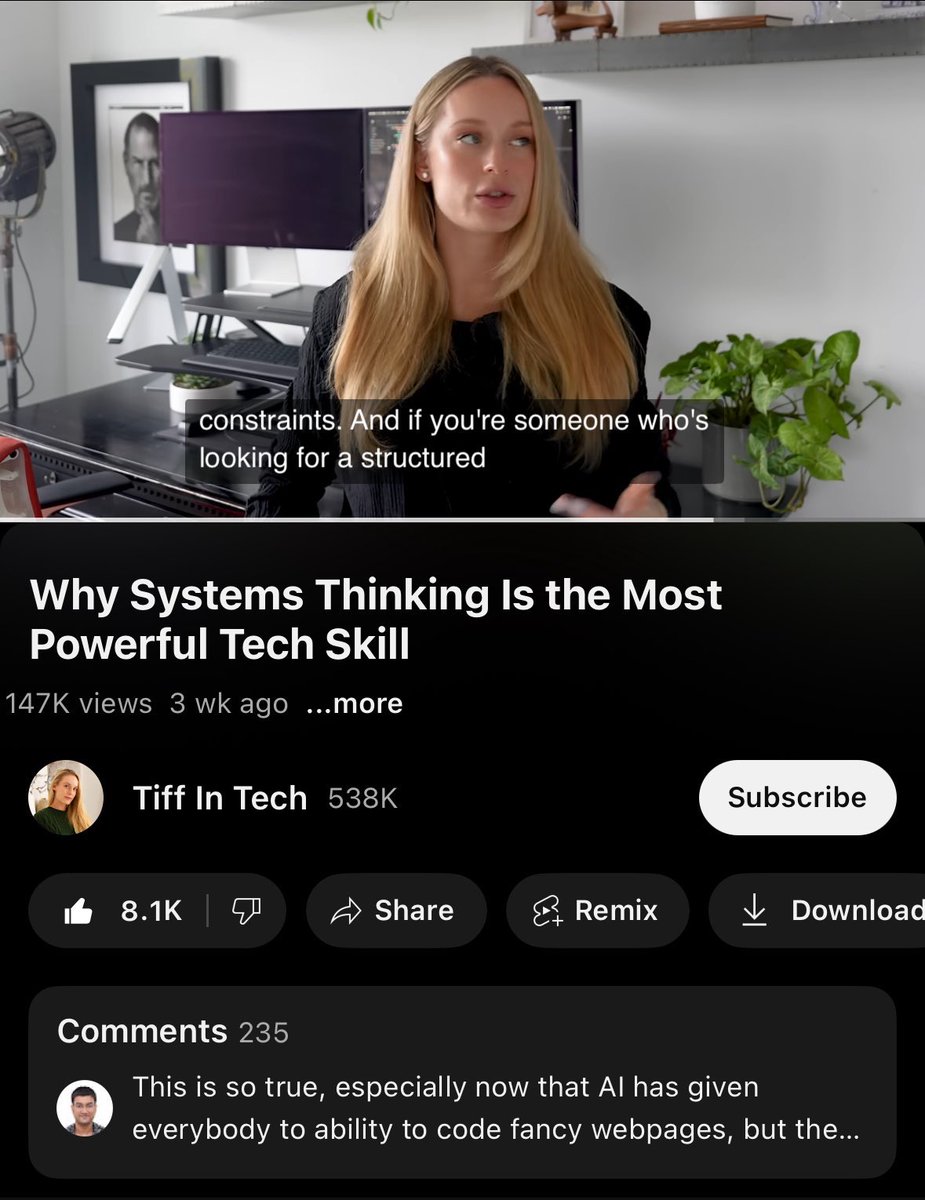 Companies would kill for a system informed engineer. It’s the hardest skill to develop, and the most opaque one. 
A founder with this skill is a hardcore builder, very few have this skill