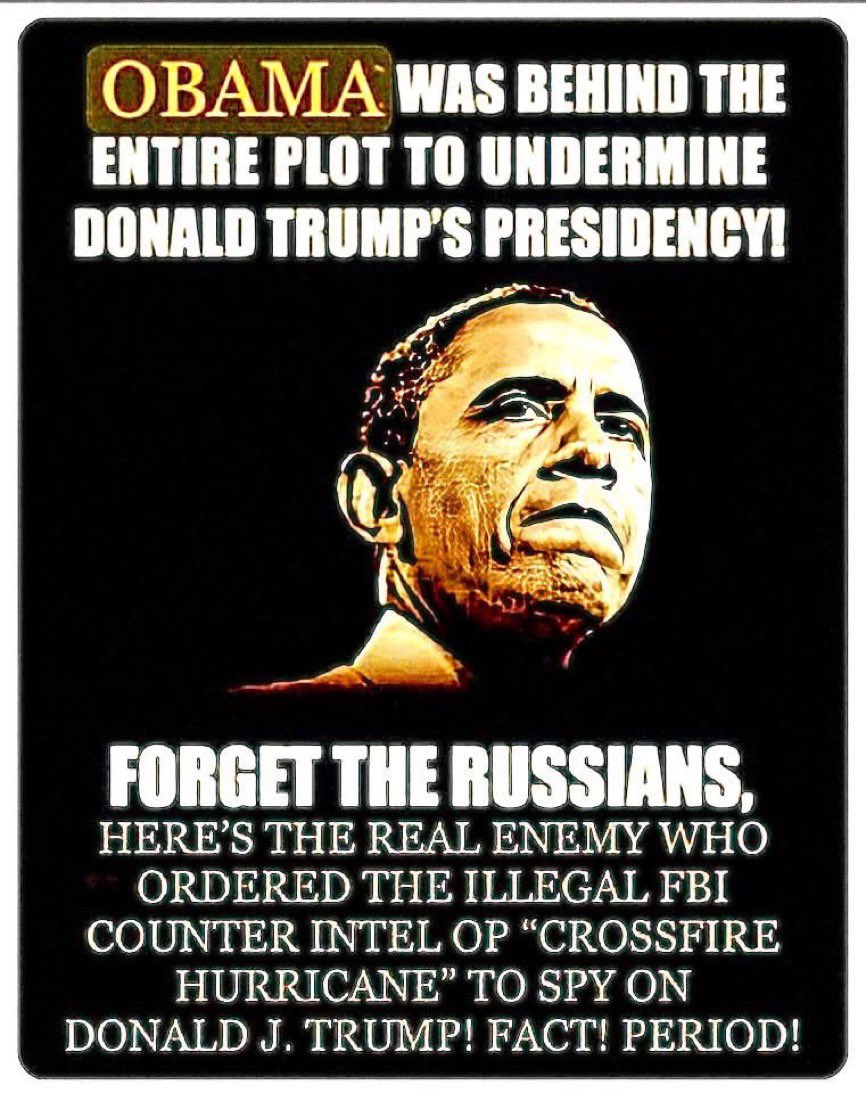 Barack Obama is the enemy.