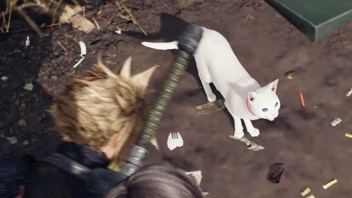 FFVII Remake Level Design Supervisor Yui Sawada says that Betty's feline friend was initially going to be black, but playtesters complained it was almost invisible among the clutter of the slums, so it was changed to be white. (RMUP, 2021)