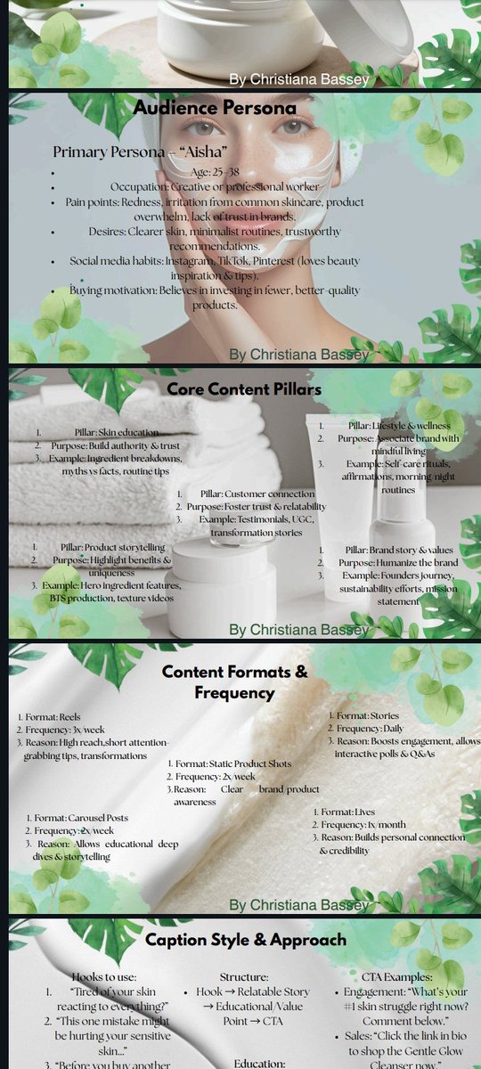 adiaha__'s tweet photo. SMM Challenge by @mayo_naisee
Content strategy for a skincare brand GlowbySage.
I look forward to hearing your feedback!
#SMMProject https://t.co/ewW9o7fkzy
