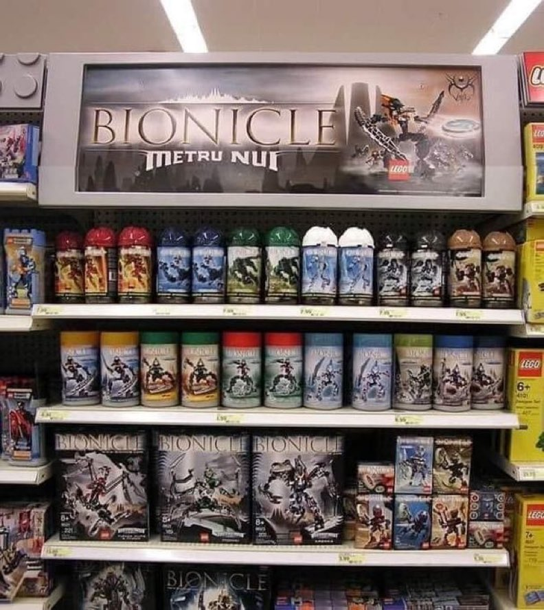 Happy Bionicle day

I miss you so much