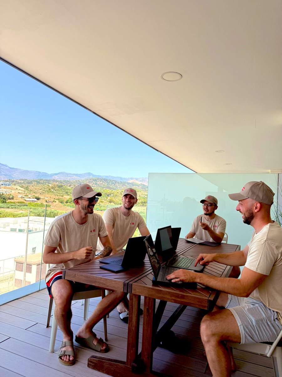 A quick look back at our first workation in Spain.

 Three weeks of sun, good company, and serious work.

Can’t wait to reveal what’s coming next.

Keep wondering. ✨