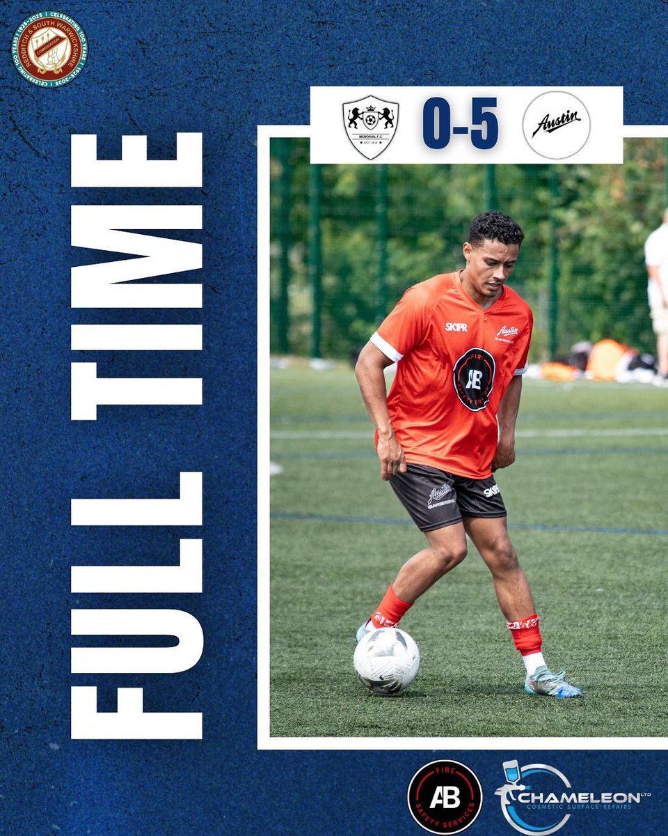 Good start to the season in the heat today. Credit to Memorial never stopped.

Goals:

Will Smith⚽️
Ben Weaver⚽️
Adam Watson⚽️
Finbarr McCarthy⚽️
Danny Moy⚽️

MOTM:

Nathan “Benno” Benson💪🏻