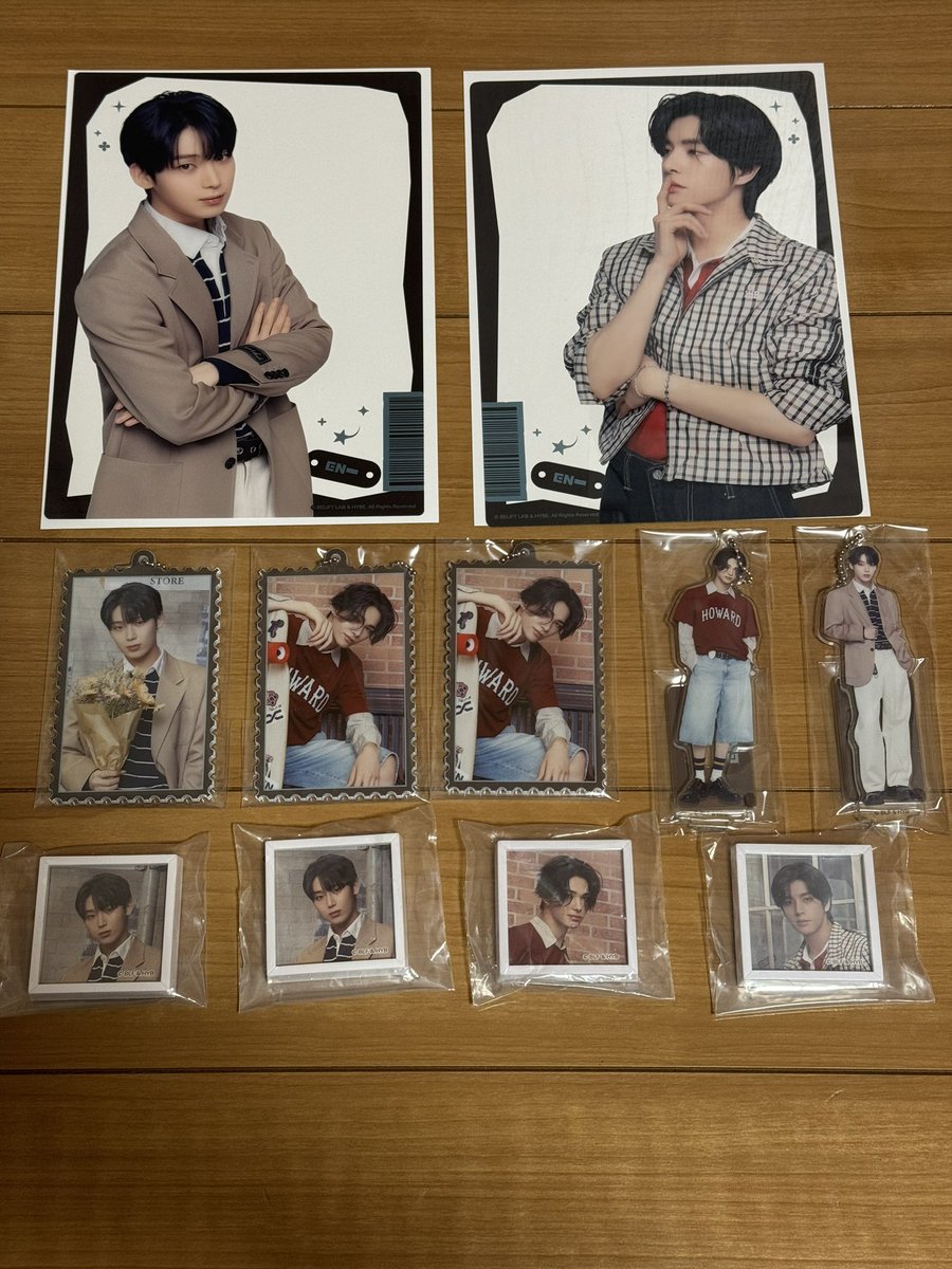 eri07292's tweet photo. ENHYPEN 一番くじ交換

【譲】画像のもの

【求】同種ヒスンorジョンウォン

ヒスン優先します！
郵送📮希望です！
お気軽にお声掛けください♪
#ENHYPEN交換　#一番くじ https://t.co/yc6d2VDTFH