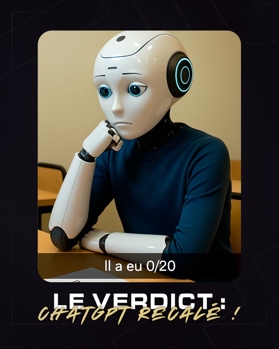 IPAFofficiel's tweet photo. Pour préparer l'examen d'agent sportif, mieux vaut s'en remettre à l'IPAF qu'à ChatGPT... Mais il a au moins un bon conseil pour vous à la fin 😅

Les inscriptions à l'IPAF pour la session 2025-2026 sont toujours ouvertes, derniers jours pour candidater ! https://t.co/kAPRL4lOCk
