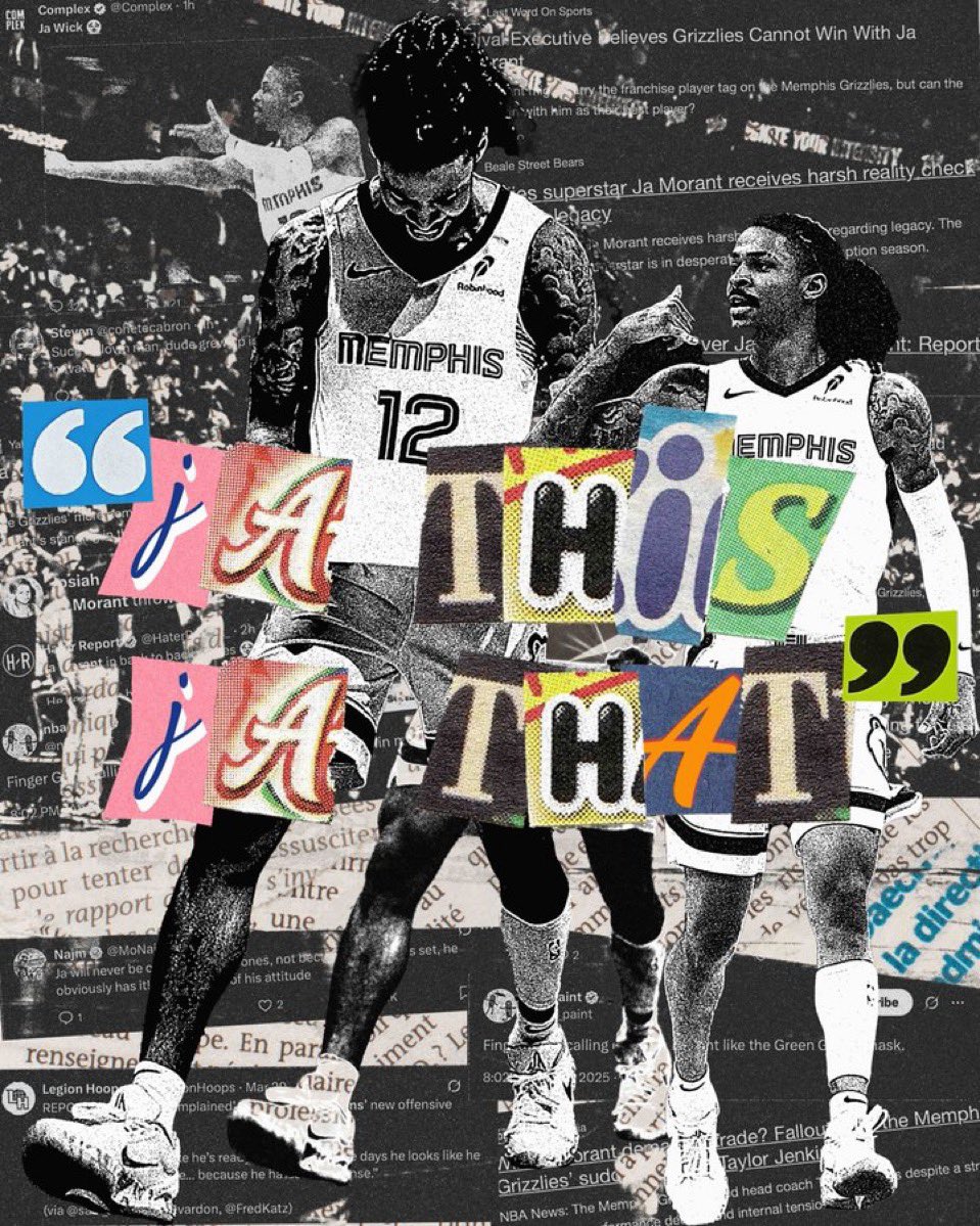 Hoje é aniversário do cara que me fez amar o esporte. 

Ja Morant é um símbolo. 

Símbolo de irreverência. 

Não abaixar a cabeça. 

Símbolo do que o esporte era pra ser.

Símbolo de uma cidade

Do entretenimento 

Anomalia esportiva

Símbolo que errar é humano

Parabéns Ja 🍓🐐