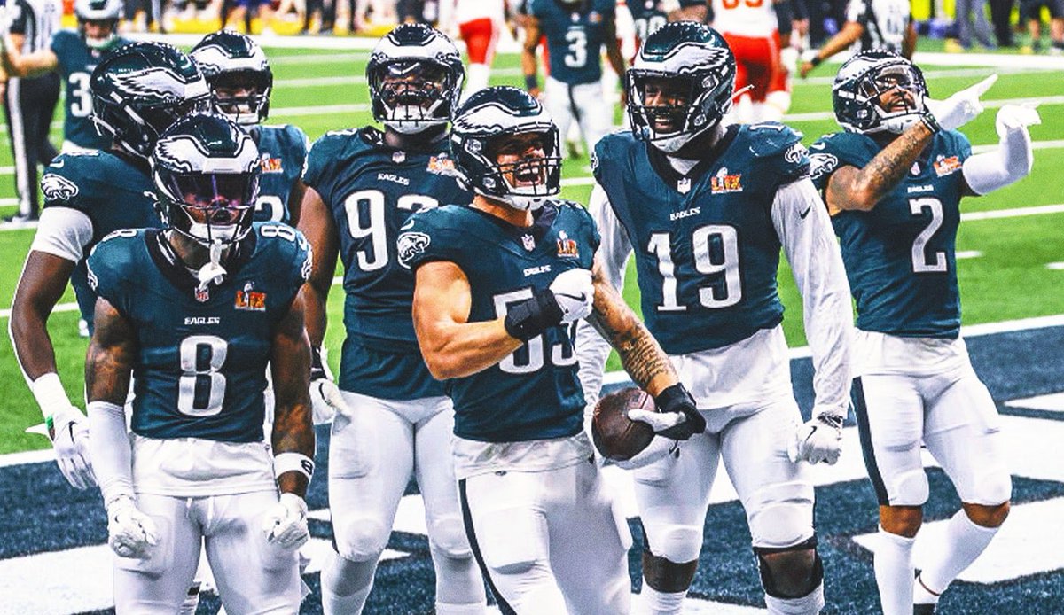 eaglesmuse_'s tweet photo. The only team since 2001 with:

15+ SCK
5+ INT
5+ FR

In a single postseason. https://t.co/Vj7TnNEvKh
