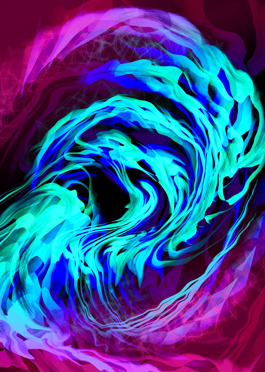 Spiratus is a sentient cosmic anomaly, a vortex of pure energy that is both the cradle and the grave of stars...
  #art #abstract #abstractart #digitalart #digitalartwork #artist #Wallpaper #drawing #NFTArt #nft #notAI #illustration 

SHOP HERE:  abstractenergy.gumroad.com/l/Spiraatus