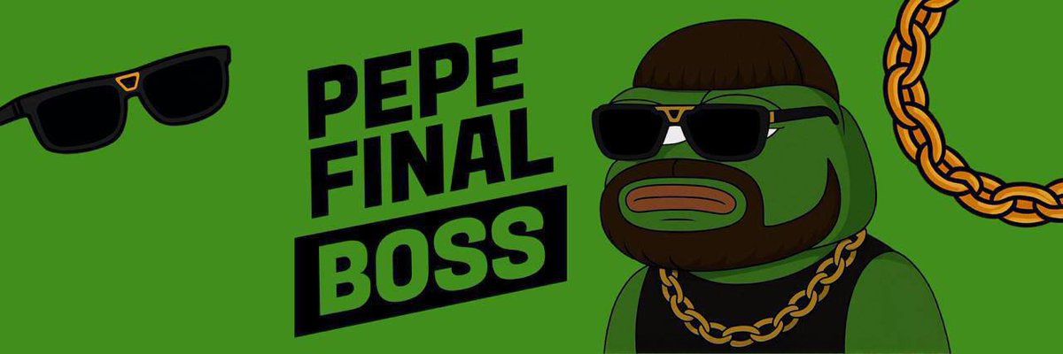Call Crypto 1000X (@callcrypto1000) on Twitter photo the BOSS narrative you asked for.
Pepe BOSS
CA: tRmRf5Cycf1haB3p1kekwEQa8Jx4oTyzJf9oXVupump
Minimum targeting for me is 2 ml mc
<a href="/pepeboss_sol/">Pepe Final Boss</a>
#pepeboss the BOSS narrative you asked for.
Pepe BOSS
CA: tRmRf5Cycf1haB3p1kekwEQa8Jx4oTyzJf9oXVupump
Minimum targeting for me is 2 ml mc
<a href="/pepeboss_sol/">Pepe Final Boss</a>
#pepeboss