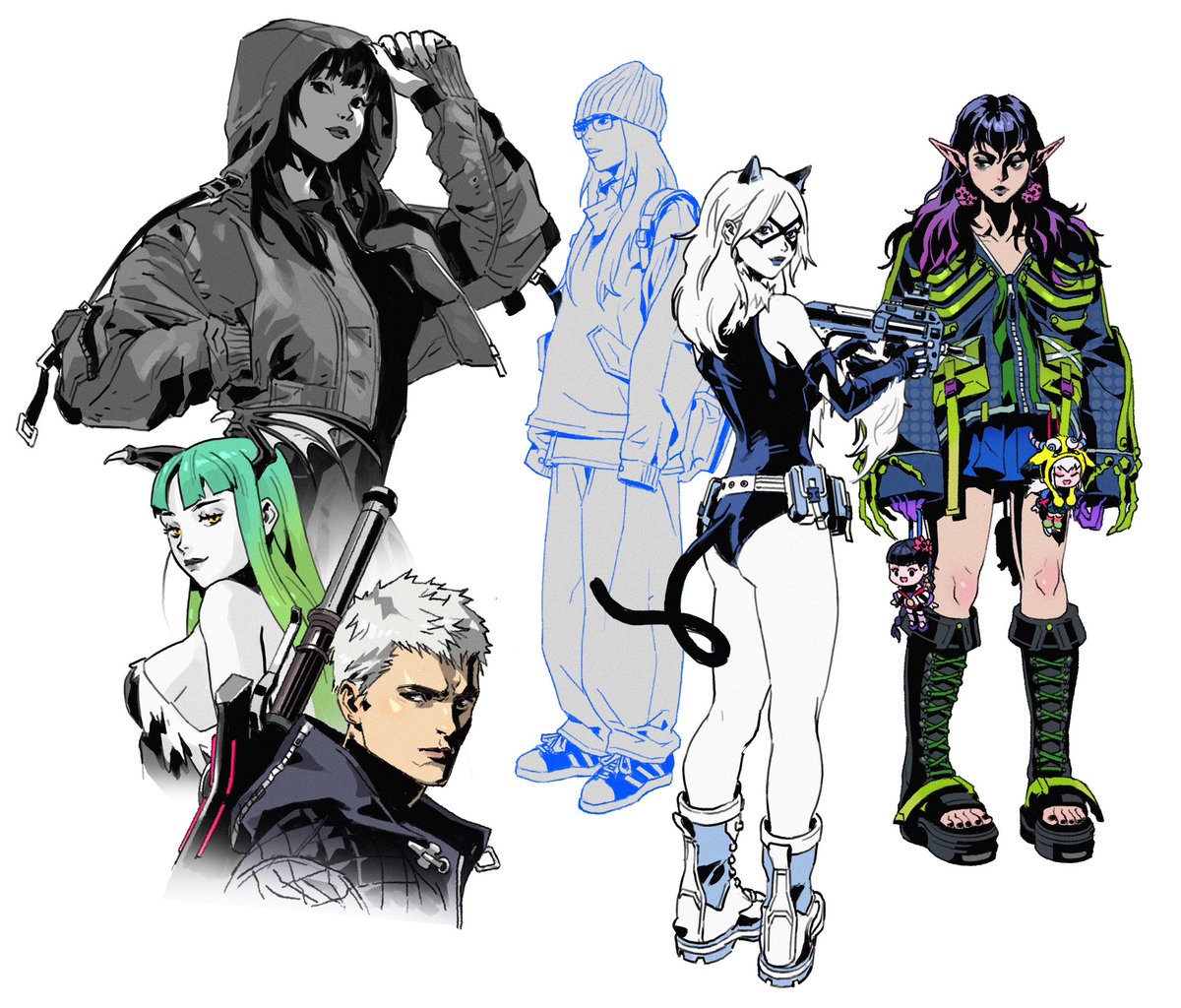 Sketch compilation from the last few weeks. Featuring <a href="/noobovich_art/">Noobovich</a> DTIYS.