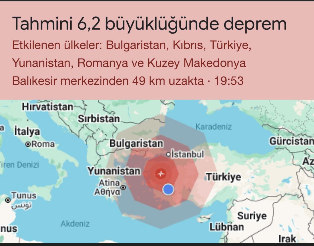Çok kötü sallandık. #depremi
 Hisseden herkese çok geçmiş olsun. 

#depremoldu