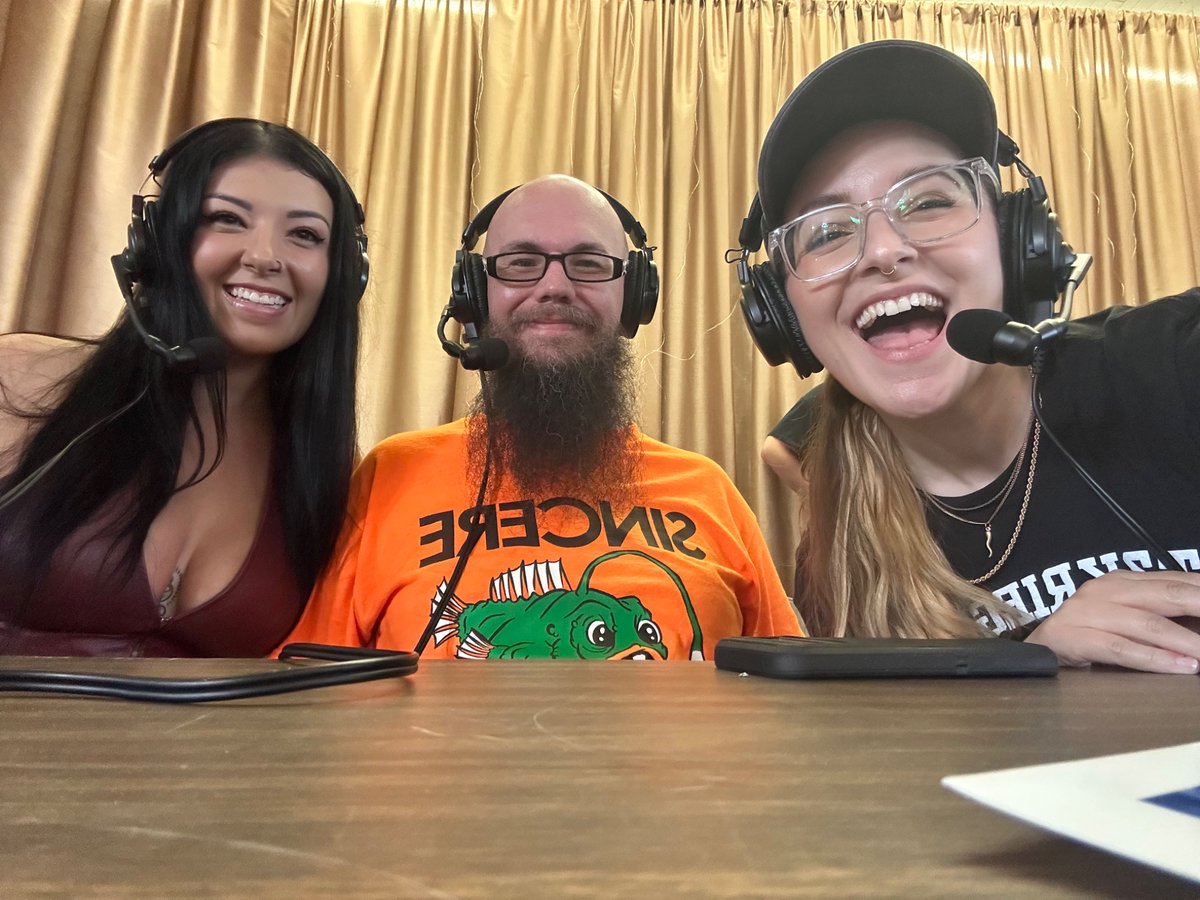 Broadcast Team: ready!! Tune in for #BPActinUp on <a href="/indiewrestling/">IWTV</a> now, my friends! 
<a href="/HotScoopSkylar/">Sky 🍒</a> <a href="/conceptjt/">Johnny Torres</a>