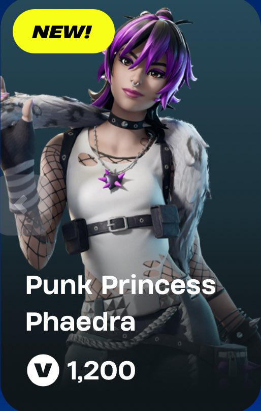 Jmoneydog84's tweet image. Punk Princess
Phaedra Giveaway
#Fortnite #Giveaway #Ad

HOW TO ENTER!

-Follow me
-Like &amp;amp; RT
-Comment &apos;Done&apos;

Ends in 24 hours!

Use Code &apos;Jmoneydog84&apos; to support me, it helps a lot
💙 #EpicPartner
