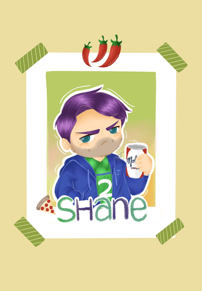Shane from Stardew Valley, ft. Molson Canadian beer as a reference to yours truly 😜