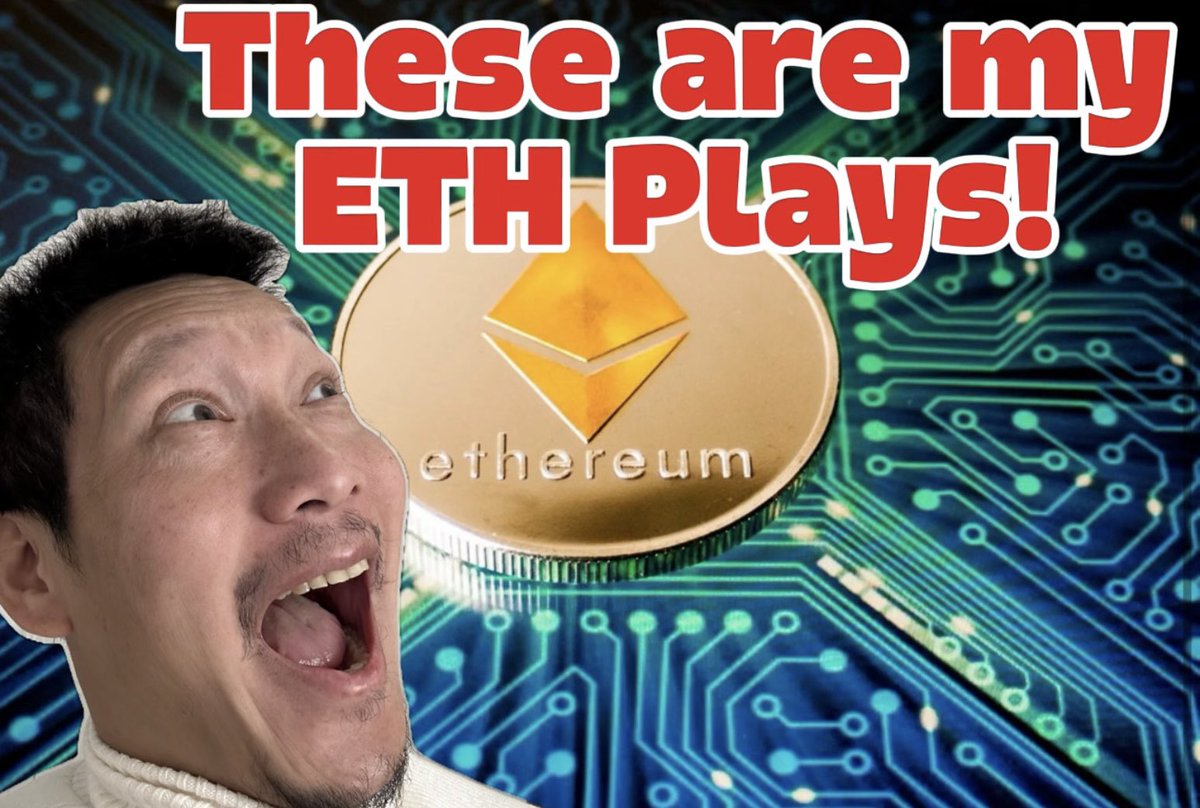 RealPabloHeman's tweet image. Here my beta plays on ETH! If ETH goes to $8K that’s only 2X from here, but a good ETH beta play could make a 10X or more run from here!

These are the best ways that I am playing ETH, and I’ve spoken about them weeks ago! Watch now: 👇

youtu.be/gAFWZQppakk