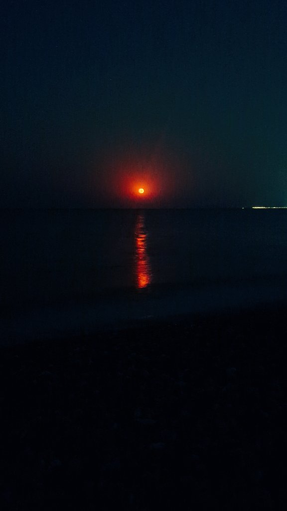 MissHotPot's tweet image. The moon was pretty spectacular tonight. #bloodmoon #kos