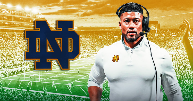 BlueandGold.com (@bginews) on Twitter photo Notre Dame has the No. 4 class in the country following four-star DL Elijah Golden's commitment ☘️
<a href="/MikeTSinger/">Mike Singer</a> has more details: on3.com/teams/notre-da… Notre Dame has the No. 4 class in the country following four-star DL Elijah Golden's commitment ☘️
<a href="/MikeTSinger/">Mike Singer</a> has more details: on3.com/teams/notre-da…