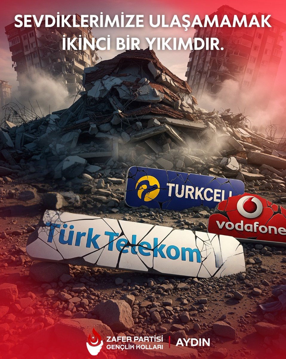 "Sevdiklerimize ulaşamamak ikinci bir yıkımdır."

Deprem yalnızca binaları yıkmaz…
Bugün Balıkesir’de yaşanan sarsıntının ardından binlerce kişi, telefonlarına uzandı.
Ama karşılarında yalnızca “Sinyal Yok” yazısı vardı.

#BalıkesirDeprem #SinyalYok #Deprem #Afet #Operatörler