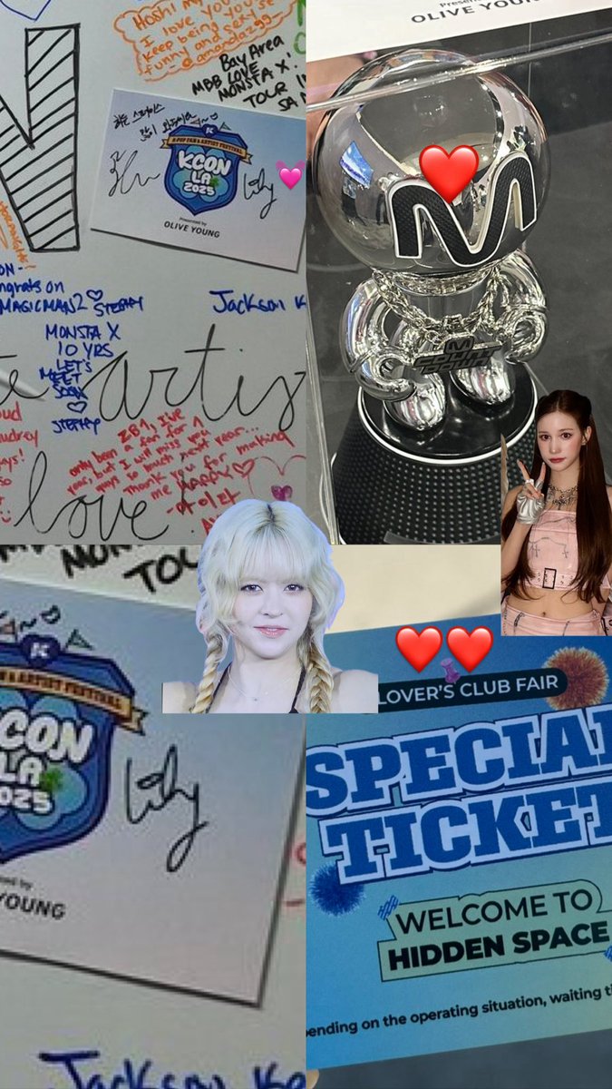 lalajmanobal's tweet photo. I had so much fun at Kcon LA hidden space. So happy and lucky to have gotten the chance to experience and stand in the same location as my biases Bahiyyih & Lily 🥺🫶🏽 thank you so much for this opportunity.
@kconusa @KCON_official
#KCONLA2025 #HIDDENSPACE https://t.co/dEHQfgPcHB