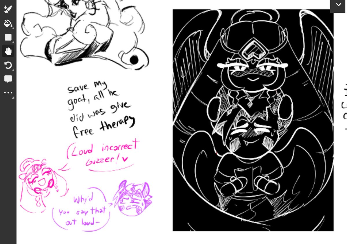 I wanna clean up that comic later cause honestly it is really funny #wildchip