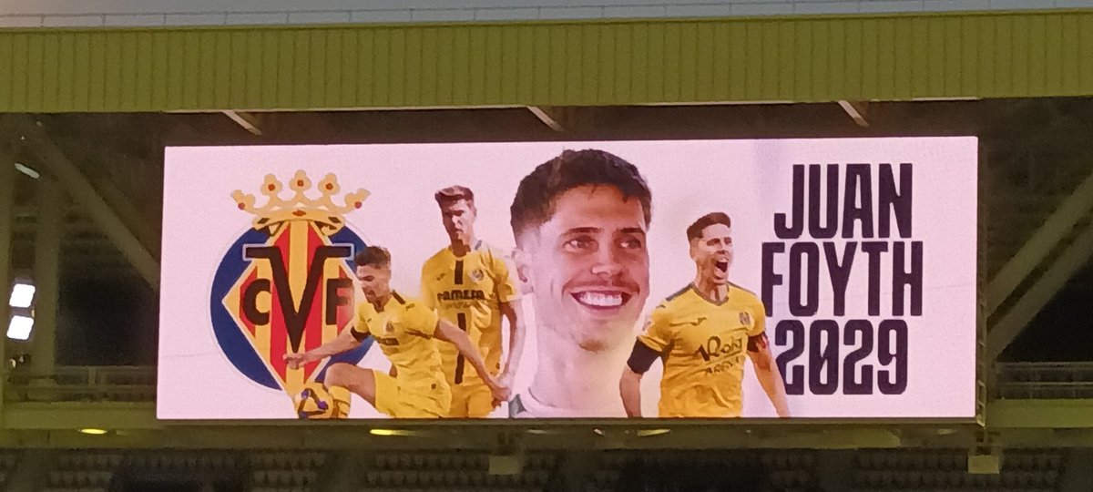 LaVeuGroga's tweet photo. El club anuncia la renovació de Juan Foyth fins a 2029!
#CVFVal #SempreEndavant https://t.co/9PF1WjQbAM