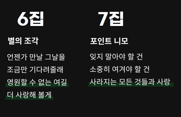 C9CU_YH's tweet photo. 6집부터는
영원하지 않더라도
사라지더라도 
사랑하기로 https://t.co/Re4qVp9VN8