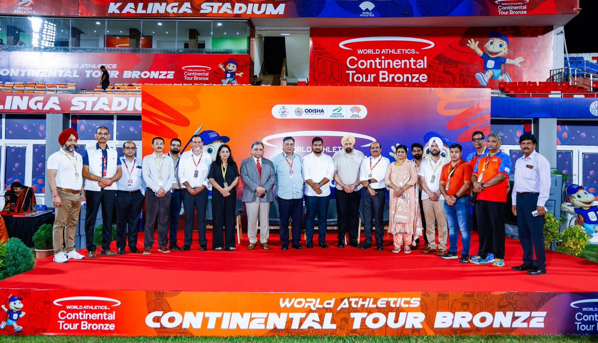 Our athletes performed brilliantly!

For the first time on our home soil, athletics truly rose to new heights at the 1⃣st Indian Open #WorldAthletics Continental Tour Bronze Event. 

Huge shoutout to everyone whose passion &amp; effort made this event unforgettable!

#AFI #Athletics