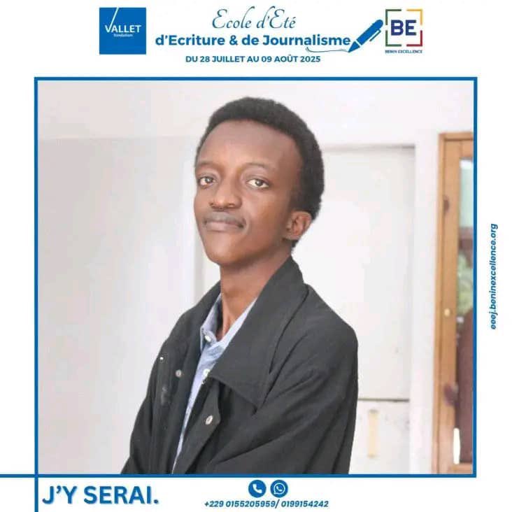 Félicitations à Mamadou El Hadj Ly, 54e promotion (Journalisme) et adjoint à la Commission Pédagogique de l’Amicale qui remporte le prix Meilleure Plume de la troisième édition de l’Ecole d’Eté d’Ecriture et de Journalisme à Cotonou au Bénin. 🇧🇯
#AMECESTI
#CESTI