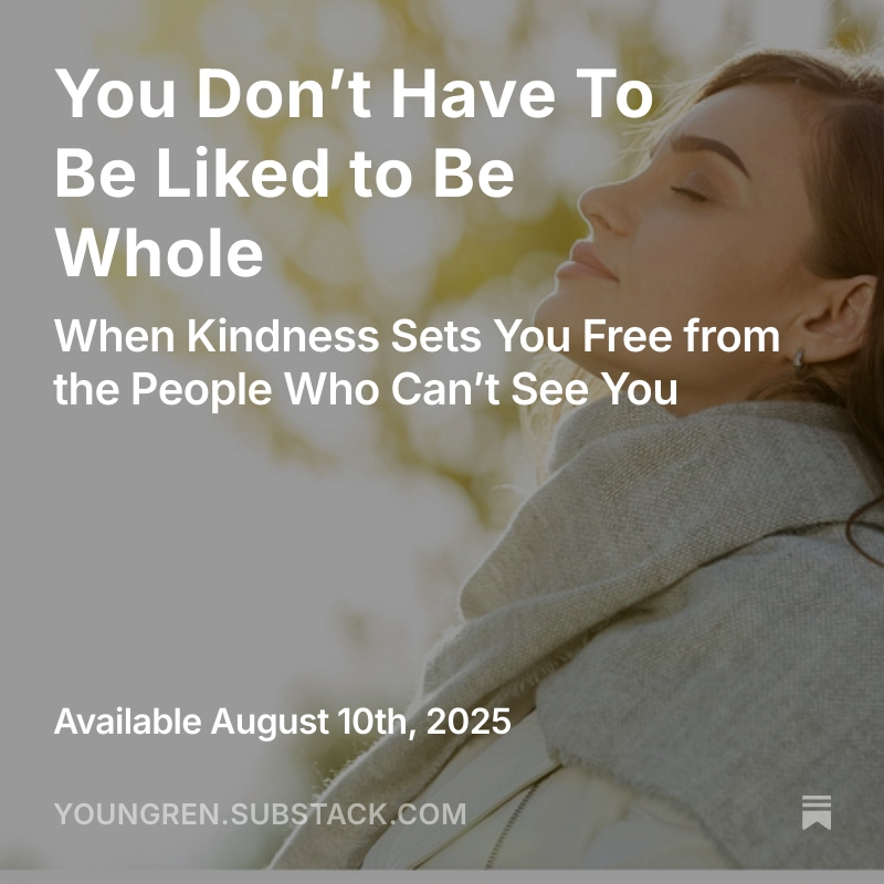DavidYoungren's tweet photo. Some people are just hard to be kind toward. You reach out, show interest, smile. And they smile back… politely. But it’s not warmth you feel. It’s distance. 

Read David's latest post now:
https://t.co/f7FsWsAecH https://t.co/lvtnN8KVE8