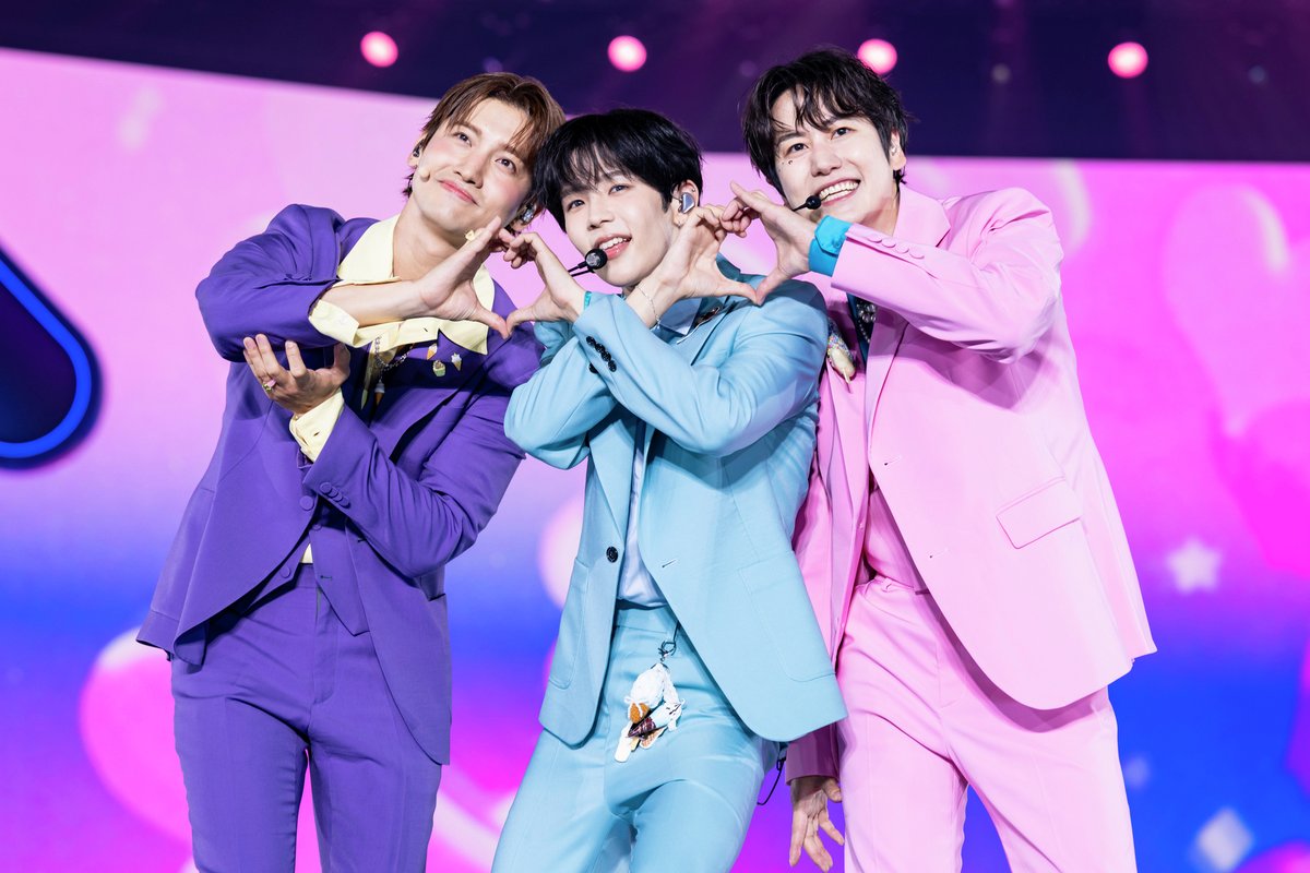 💕SMTOWN LIVE 2025 東京ドーム】 💜東方神起チャンミン 🩷SUPER